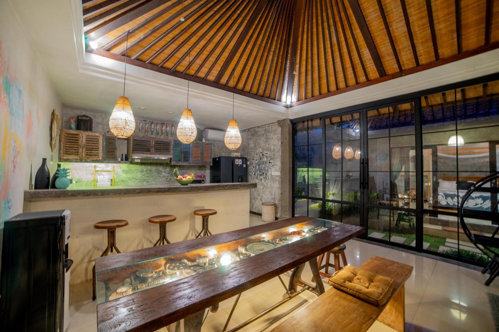 Villa Elysium Fields - Rustic Meets Industrial Chic Design Canggu  Exterior photo